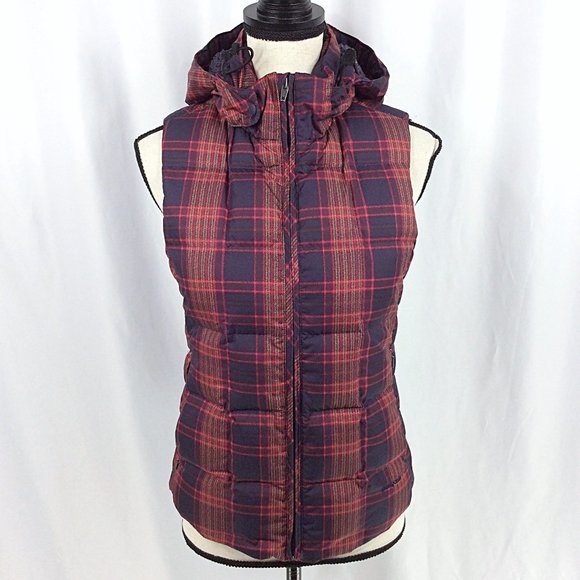 Patagonia Down With It Vest Women Size Small Sherpa Lined Removable Hooded - Picture 3 of 13